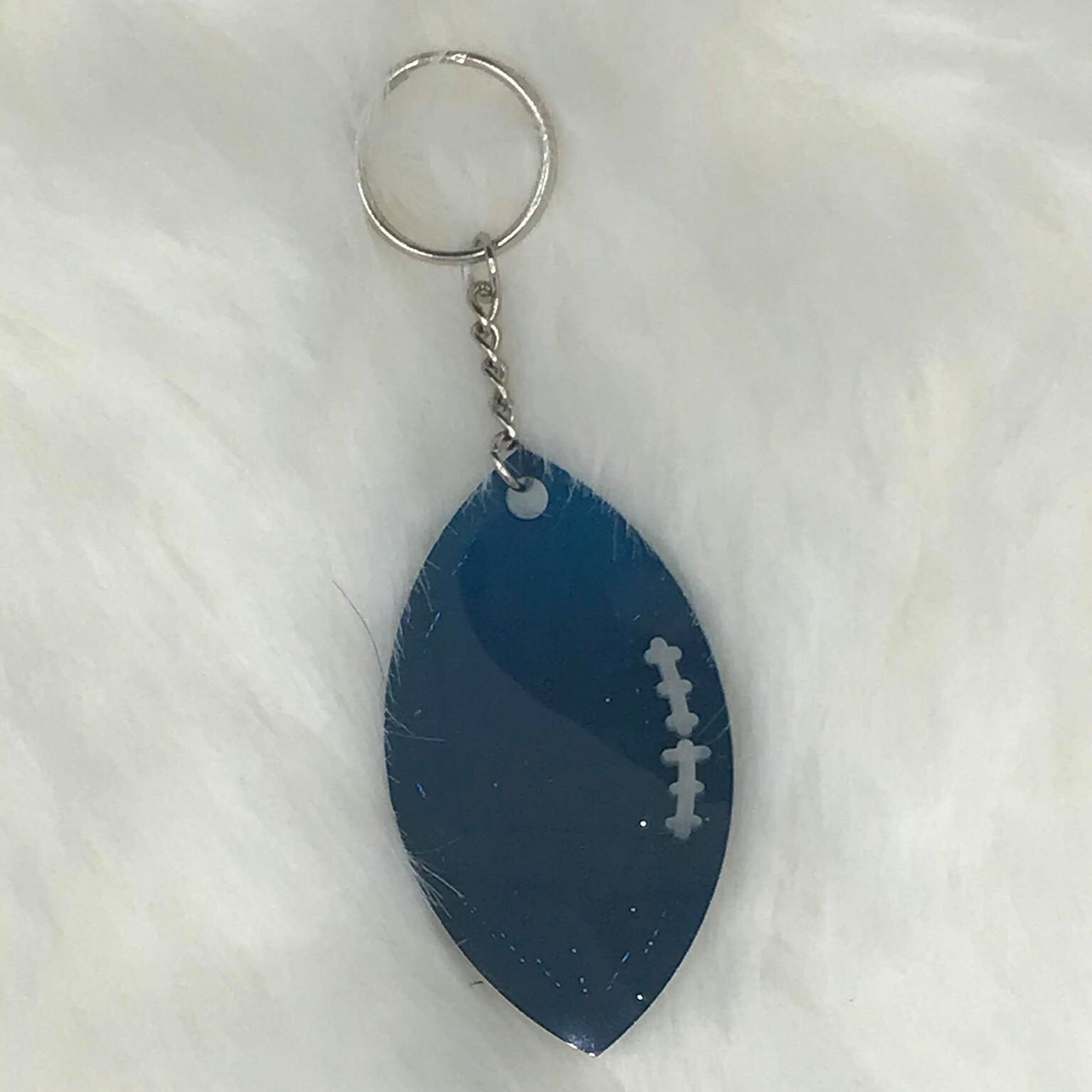 Football Key Chains Football Team Team Colors Football Key Etsy UK