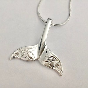 Whale tail necklace, Hawaiian jewelry, Whales Tail, Hawaiian necklace, Whale Fluke, Made In Hawaii, Whale Tail, Beach Jewelry, Sealife, Gift