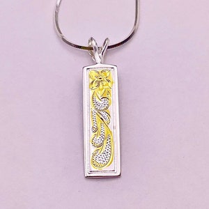 Hawaiian Jewelry, Hawaiian Heritage, Hawaiian Heirloom, Sterling Silver, Hawaiian Necklace, Made In Hawaii, Gula No ke Kamāliʻiwahine