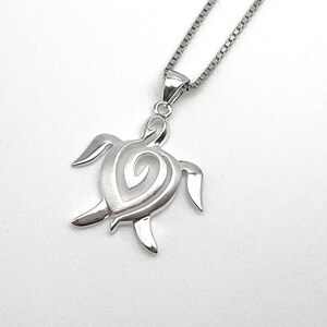 Sterling Silver, Sea Turtle Necklace, Turtle jewelry, Hawaiian  jewelry, Hawaiian necklace, Made In Hawaii, Summer Jewelry, Honu Pendant
