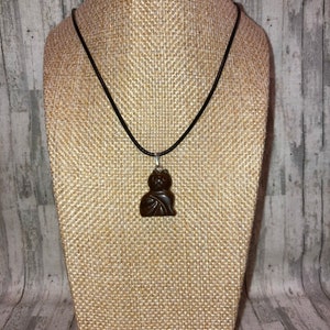 Natural tiger's eye stone necklace