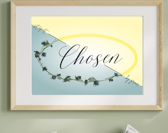 Chosen, Digital Print in multiple sizes