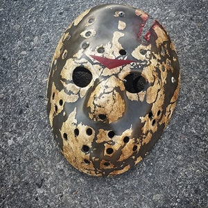 Friday the 13th part 5 beginning grave scene hockey mask