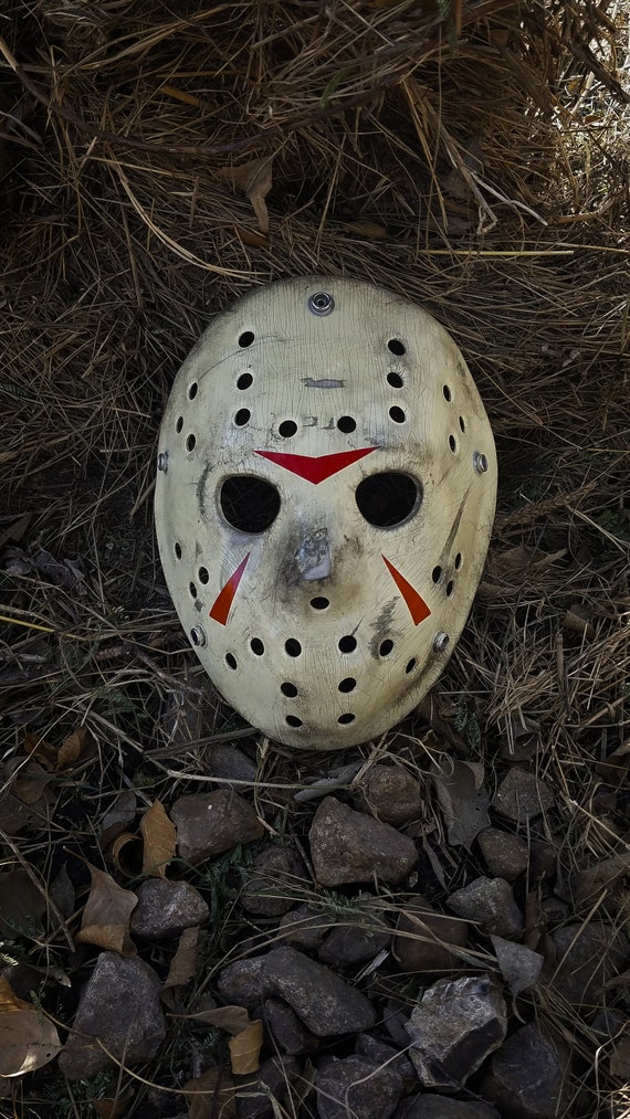 FRIDAY THE 13TH JASON VOORHEES HOCKEY MASK HALLOWEEN COSTUME PARTY HORROR  PROP