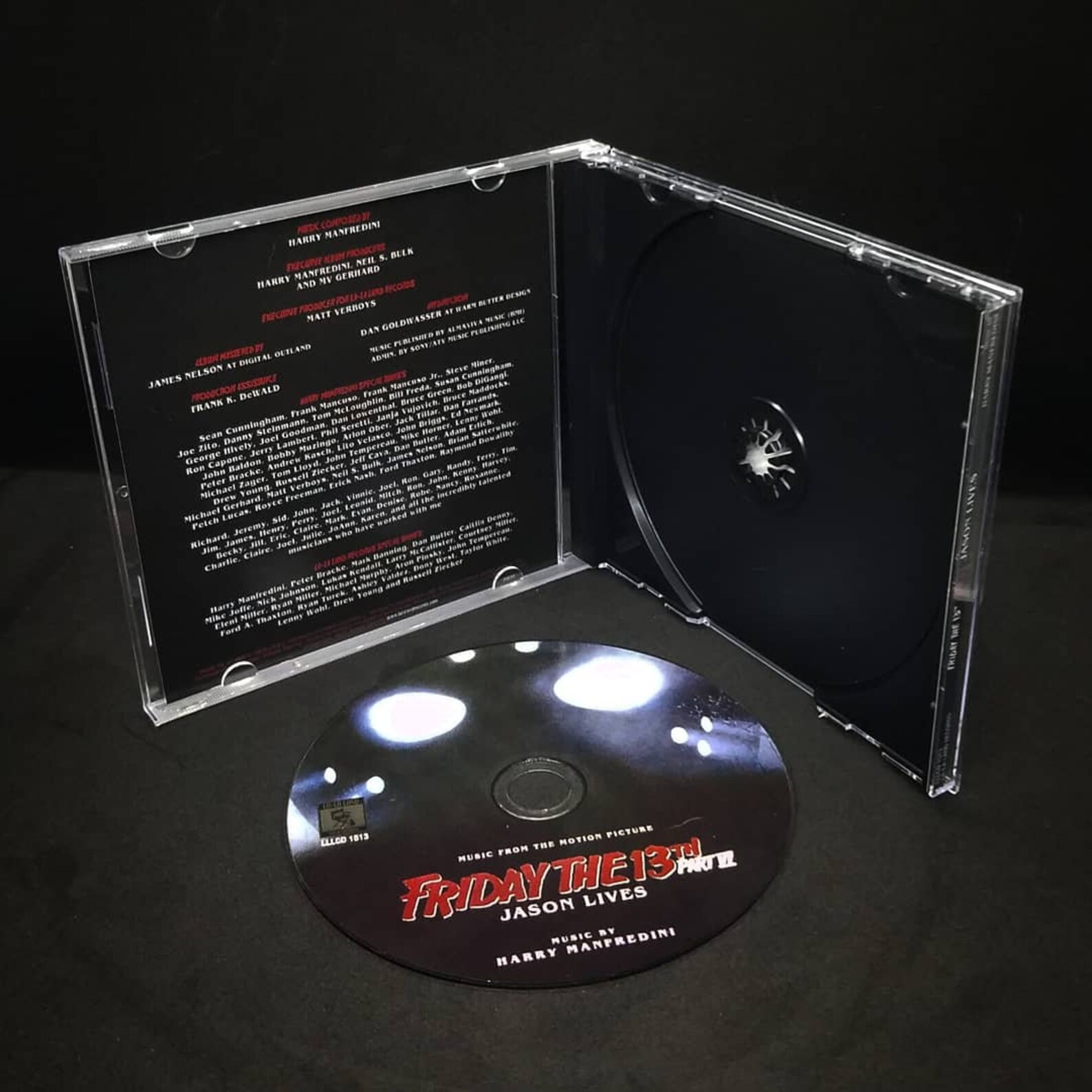 Friday the 13th Part 6 Jason Lives DVD Soundtrack by