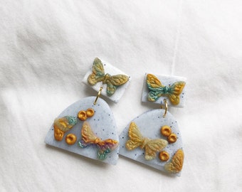 Butterfly collection- Polymer Clay earrings - Made in Hong Kong