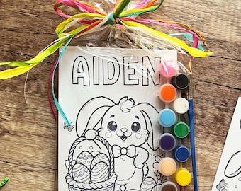 Personalized Easter Painting Kit for Kids Easter Gifts Under 20 DIY Paint Kit Easter Basket Stuffers for Girls Boys Easter Party Favors
