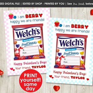 Tarjetas de San Valentín para el aula, tarjetas de San Valentín sin dulces para imprimir, tarjetas de San Valentín para la escuela, tarjetas de San Valentín con bocadillos de frutas para la clase, tarjetas de San Valentín para niños en edad preescolar