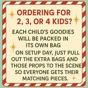 24 Day Elf Kit 2026, Christmas Elf Activity Kit with Elf Props & Accessories, 7 12 28 Days of Elf Scenes and Holiday Elf Activities for Kids image 9