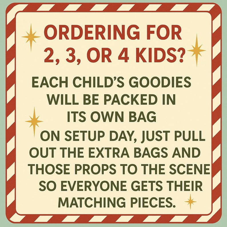 24 Day Elf Kit 2026, Christmas Elf Activity Kit with Elf Props & Accessories, 7 12 28 Days of Elf Scenes and Holiday Elf Activities for Kids image 9
