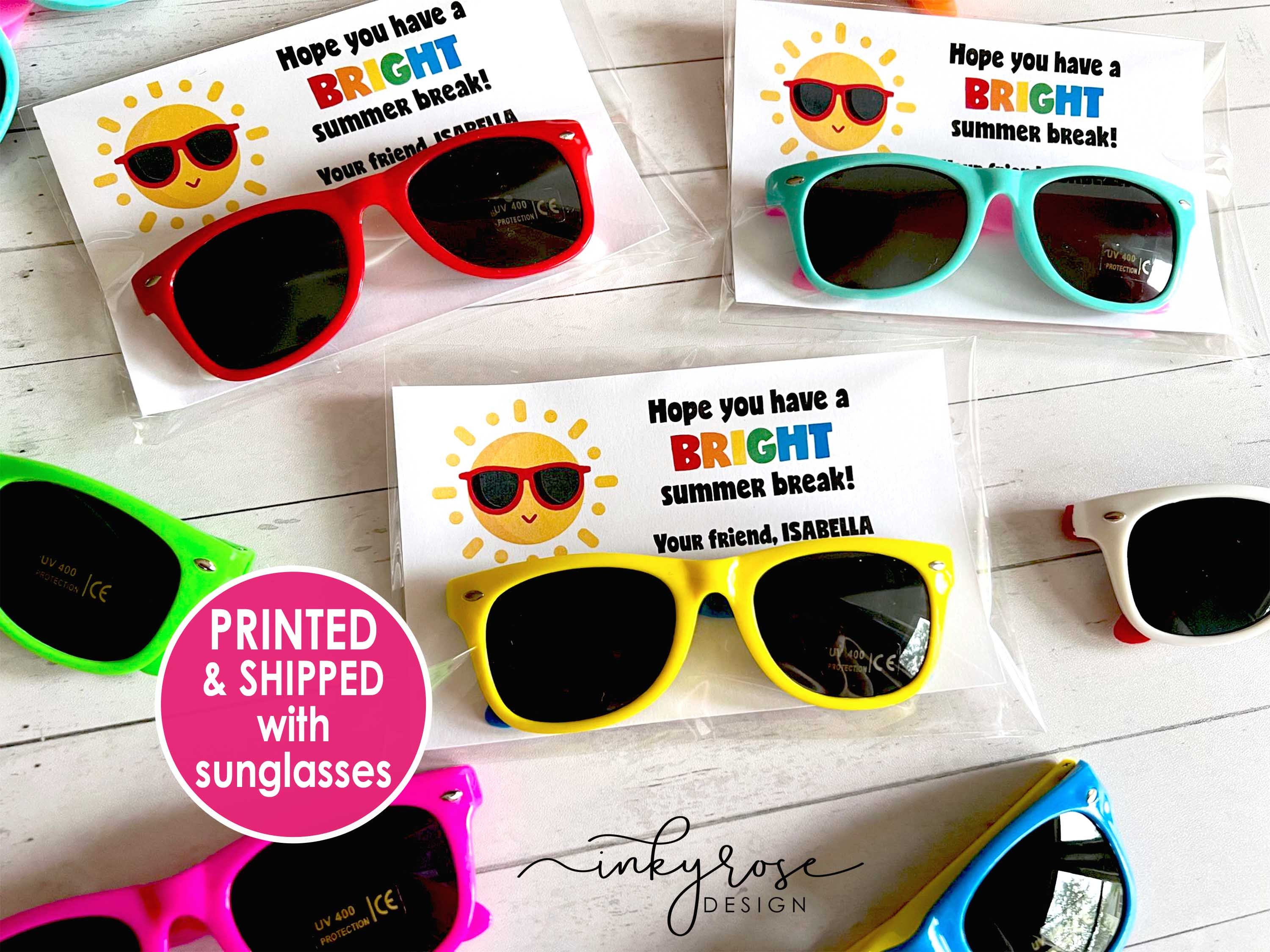 End of School Year Gifts for Students Sunglasses, Last Day 