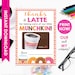Dunkin Donuts Teacher Appreciation Gift Card Holder, PRINTABLE Thanks a Latte Gift Card Holder, Teacher Coach End of Year Last Day of School
