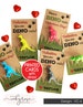 Dinosaur Valentine Cards, PRINTED Dino-mite Valentines for Boys Kids, Classroom Valentine's Day Card Toy Class School Non Candy Dinomite 