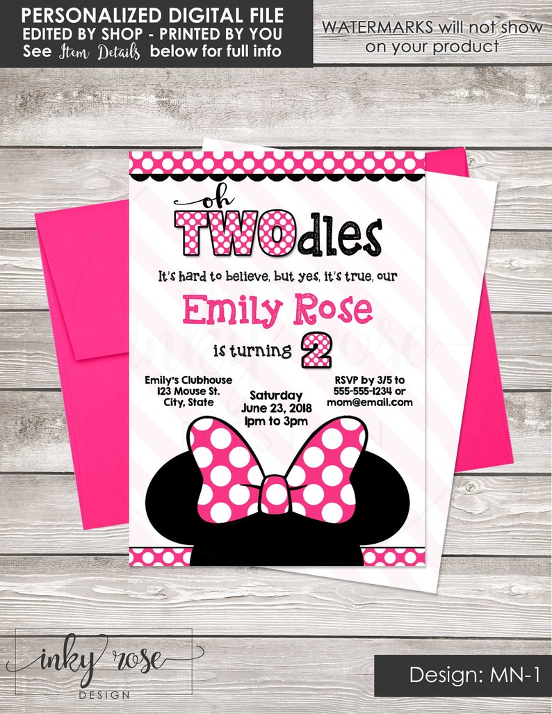 Minnie Mouse Favor Tags PRINTABLE Treat Bag Stickers Labels | Etsy