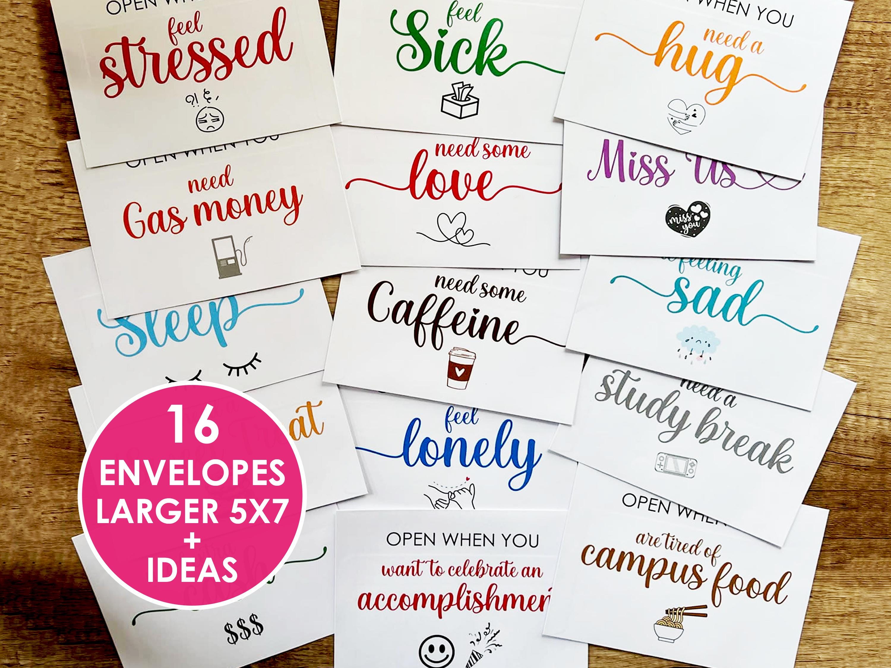 Open Me When Envelope Ideas