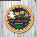 Halloween Birthday Banner PRINTABLE Halloween Banner Garland Decoration ...