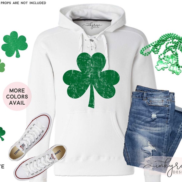 St. Patricks Day Sweatshirt Women, Shamrock Sweatshirt, St Paddys Day Drinking Hoodie, Lace up Irish Drinking Shirt