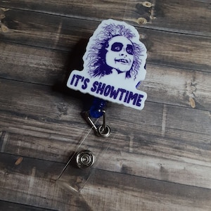 Beetlejuice Namensrolle oder Topper für austauschbare Rollen, Ausweishalter