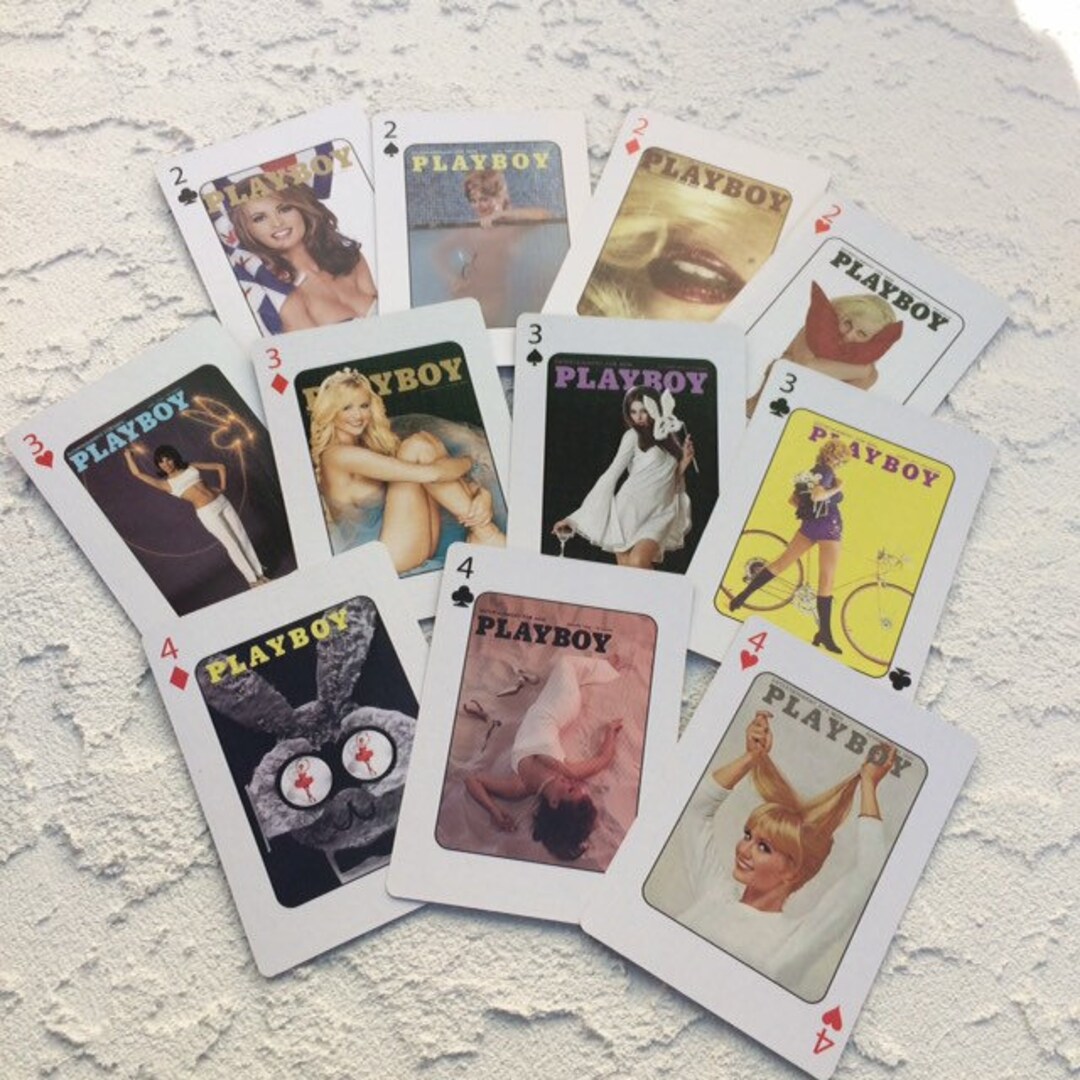 Deck of 54 Cards, Pinup Playing Cards, Adult, Cover Girls, Beauties ...