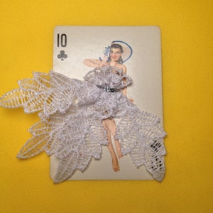 VARGAS pinup playing cards, Alberto Vargas 1950&#39;s Vargas Girl Playing Cards, original card, handmade