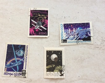 ソ連の切手 1964年 – 宇宙飛行士の日、3枚セット - Etsy 日本