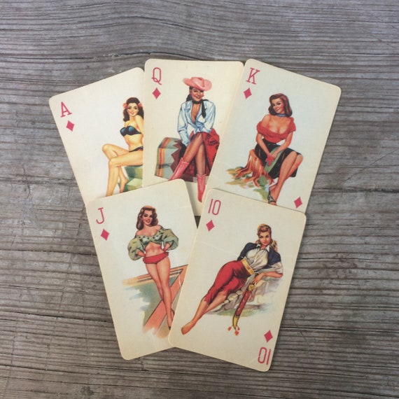 Retro Adult Playing Cards
