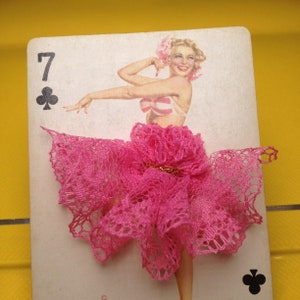 VARGAS pinup playing cards, Alberto Vargas 1950&#39;s Vargas Girl Playing Cards, original card, handmade
