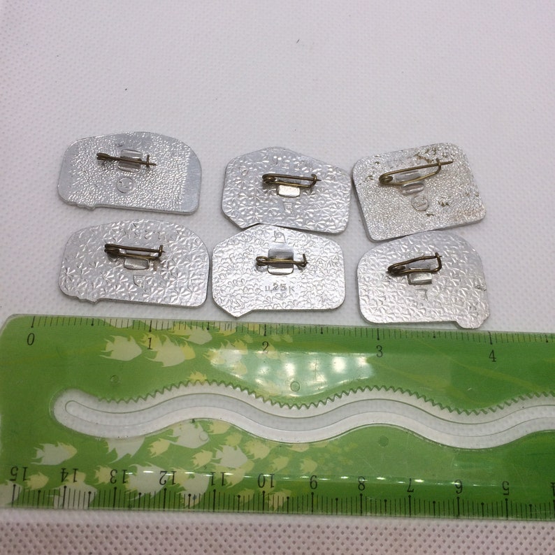 collectible badges ussr pin set of 6 ussr badges cars of the 1960s retro cars of the USSR