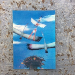 Grußkarte, 3D, Vintage Postkarte 1986 UDSSR