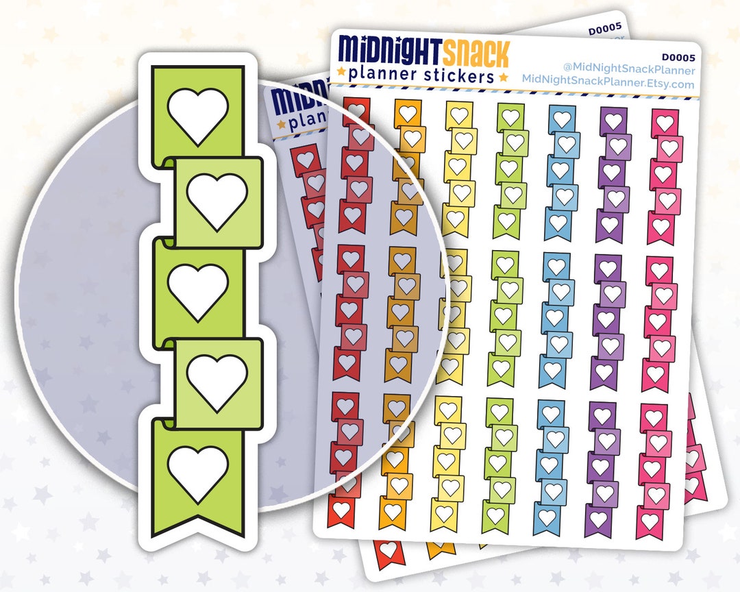 Checklist Flags Planner Stickers | to Do List Functional Stickers ...