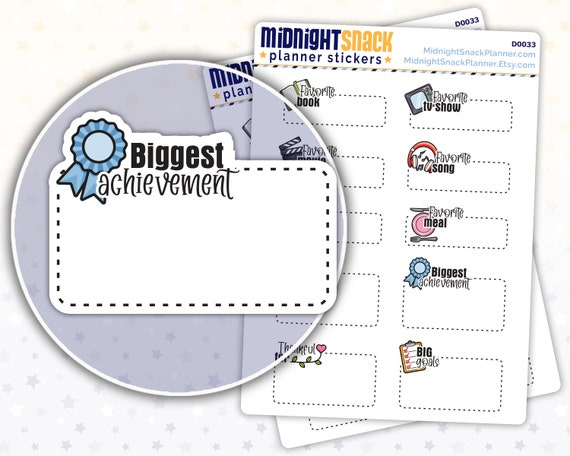 Month in Review Planner Stickers | Year in Review Calendar Reminders | Memory Planning