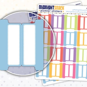 Divider Tabs for Planner Sticker Albums