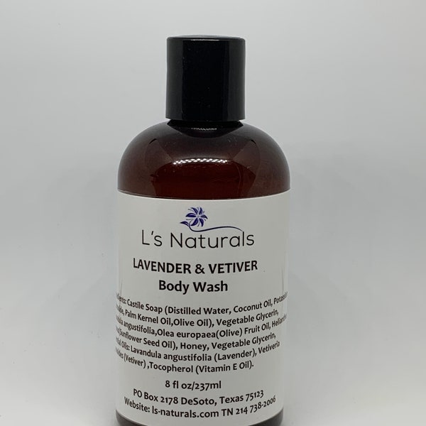 Lavender & Vetiver Body Wash