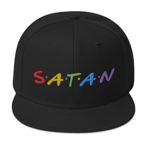 Friends With Satan Snapback Hat 