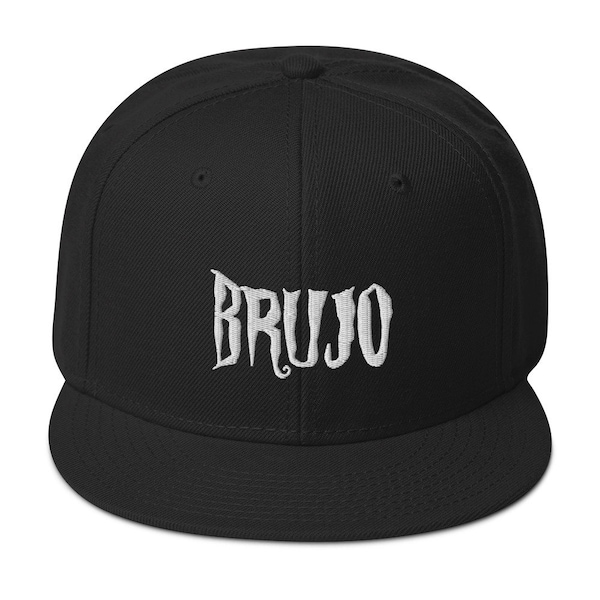 Brujo Snapback Hat / Embroidered