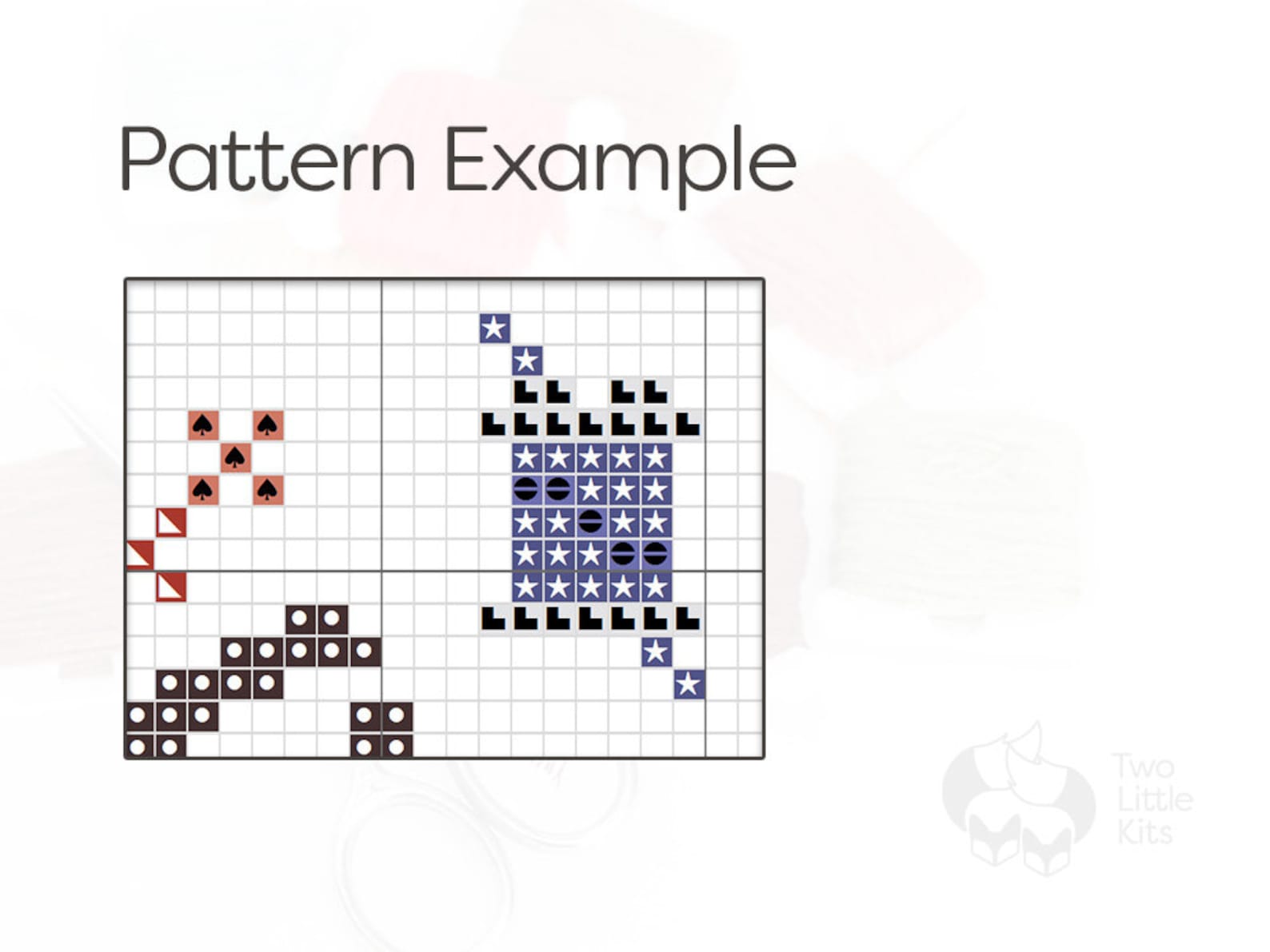 Pattern floss Daily Cross Stitch // Etsy