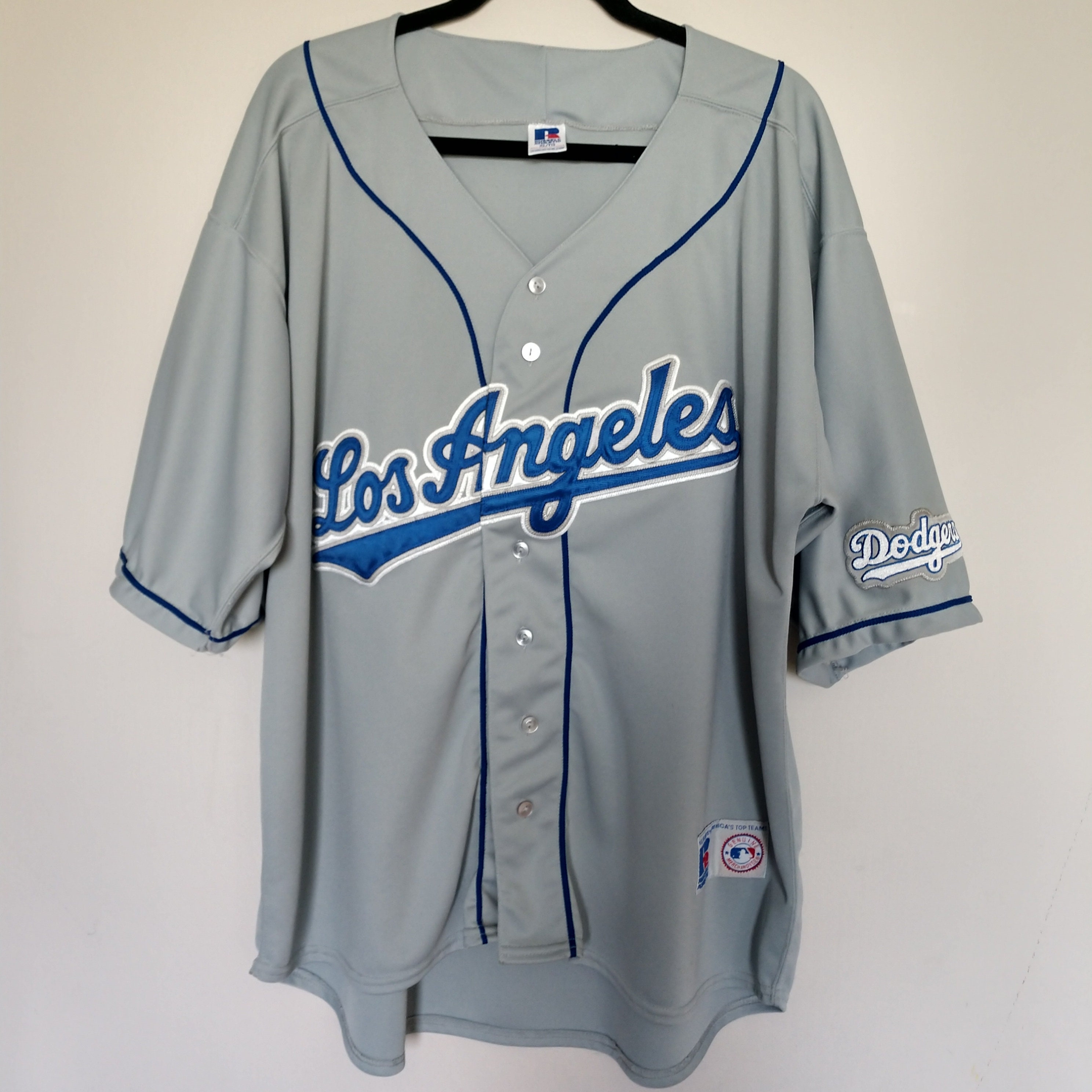 Vintage Los Angeles Dodgers Russell Athletic Jersey Large for Sale