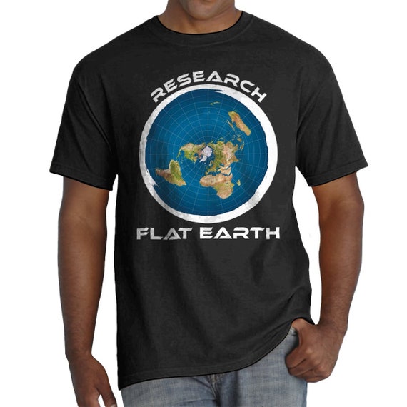 flat earth t shirt
