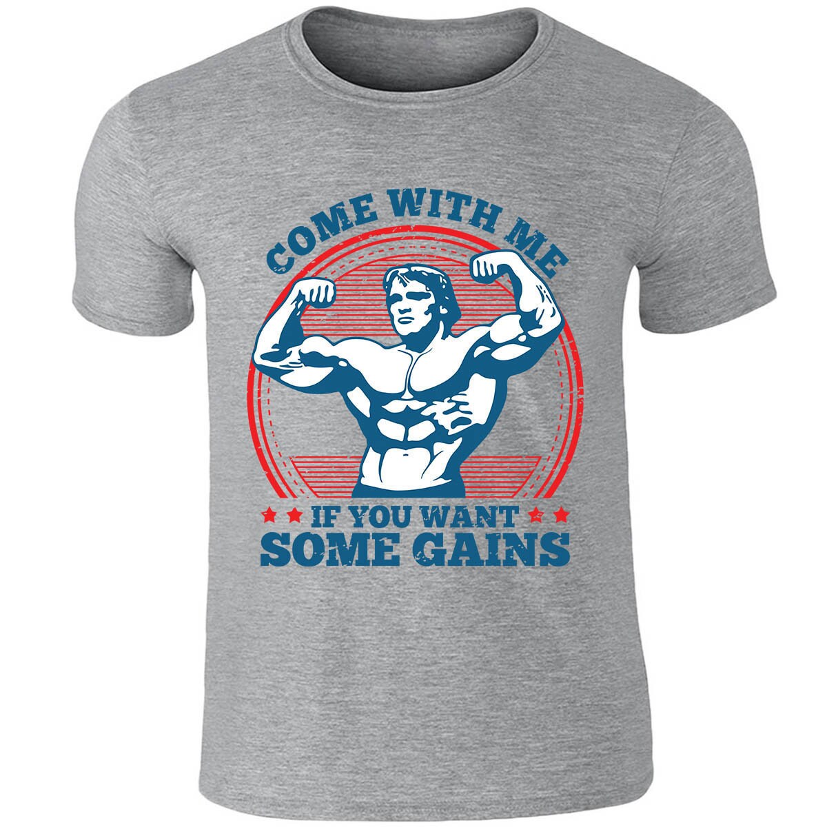Alion Mens Side Zipper Muscle Gym Training Bodybuilding Fitness T Shirt