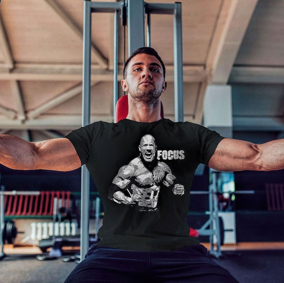 dwayne johnson gym wear