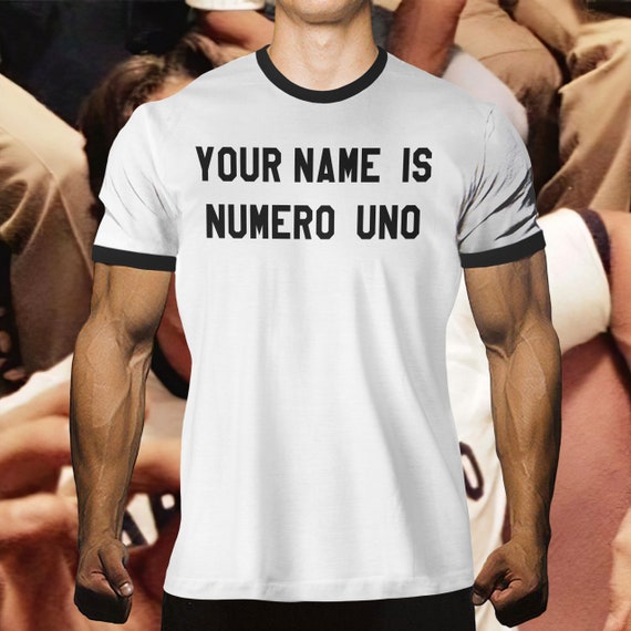 Your Name Is Numero Uno Custom Shirt Arnold Schwarzenegger Gym Etsy