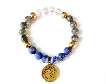Sagittarius Zodiac Bracelet, Birthday Gift