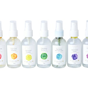 Healing Chakras Room & Body Spray Set