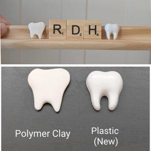 Personalized Dentist Scrabble Tile Name Plates | Dentist Gift | Custom Gift for Dentist, Dental Hygienist image 2