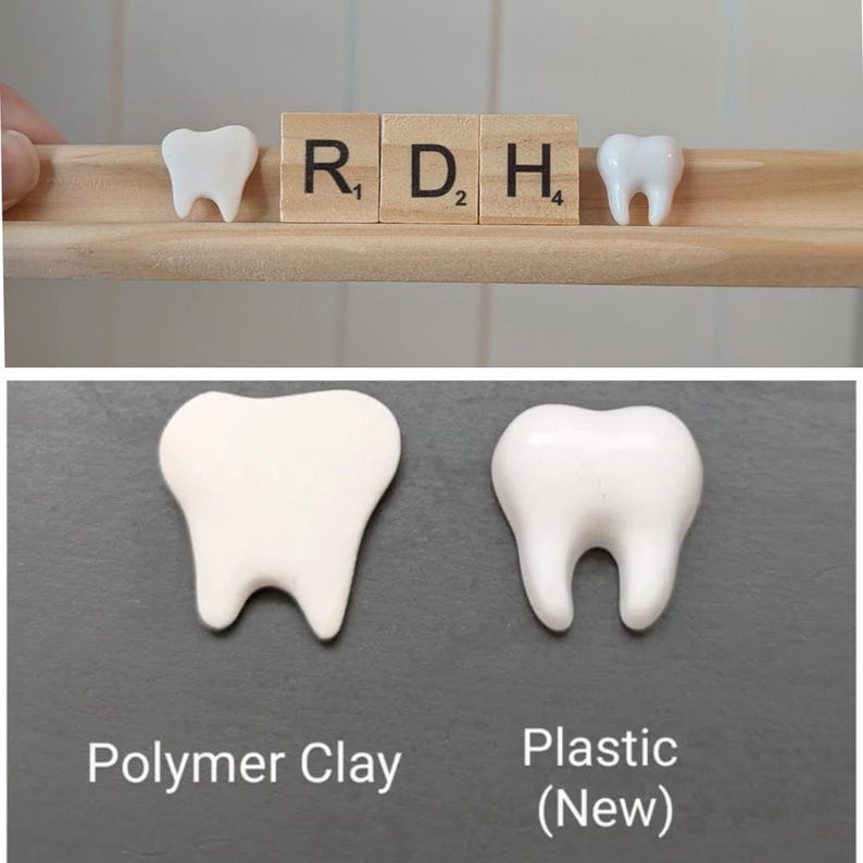 Personalized Dentist Scrabble Tile Name Plates | Dentist Gift | Custom Gift for Dentist, Dental Hygienist image 2