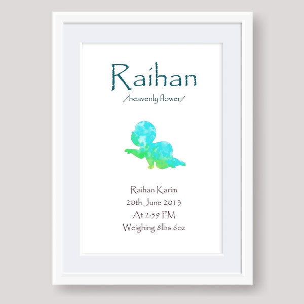 Islamic Baby Gift Etsy UK