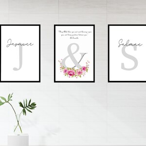 Personalised Islamic wedding gift Muslim wedding gift Nikkah gift Islamic frame islamic gift Islamic wall art Islamic art Muslim wall art