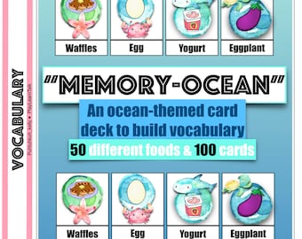 Memory Ocean - Food Vocabulary