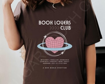 Book Lovers Club Shirt