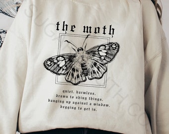 ORIGINAL The Moth Black and White Sweater